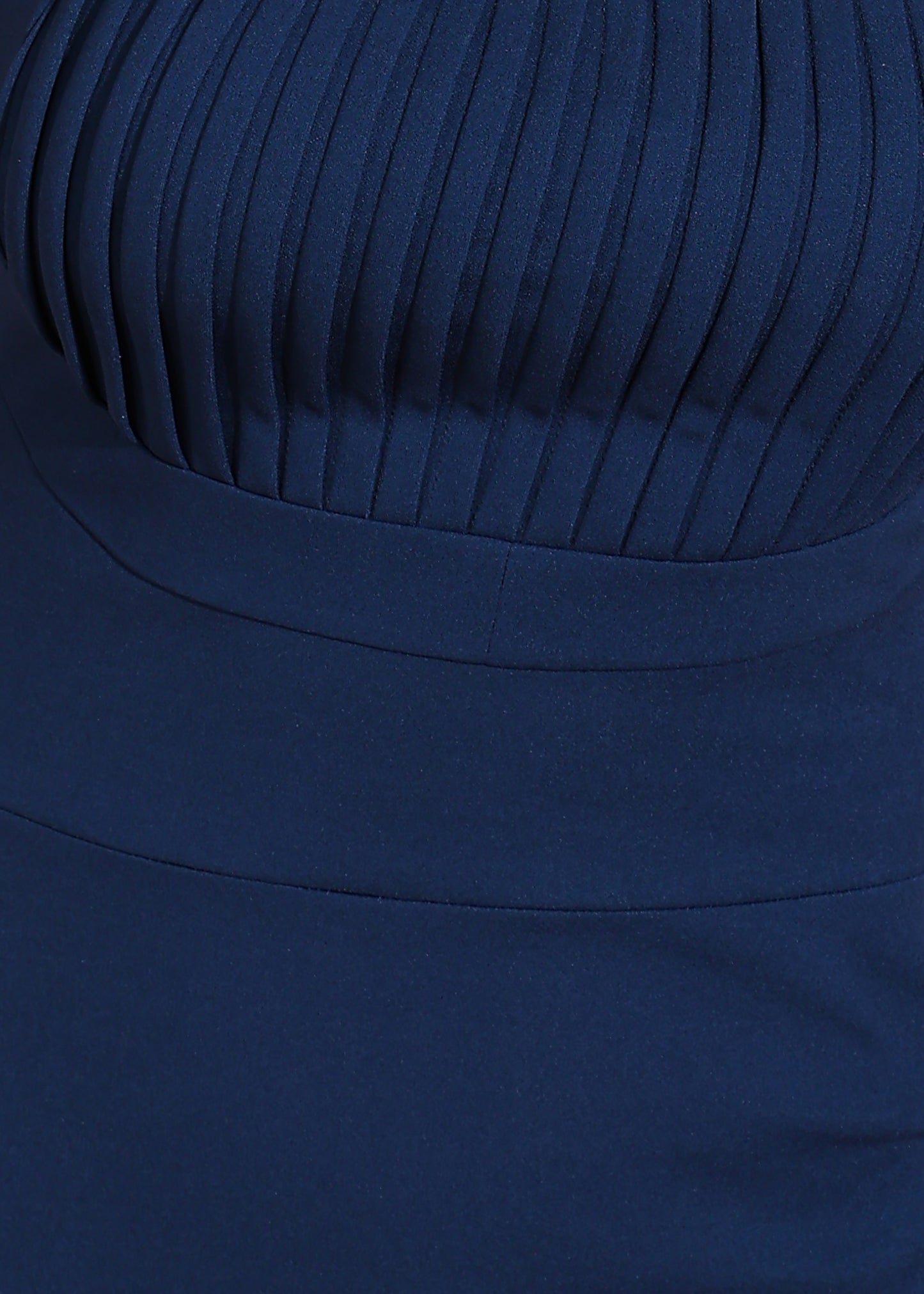 Golden Kite Front Pleated Style Fit and Flare Mini Dress