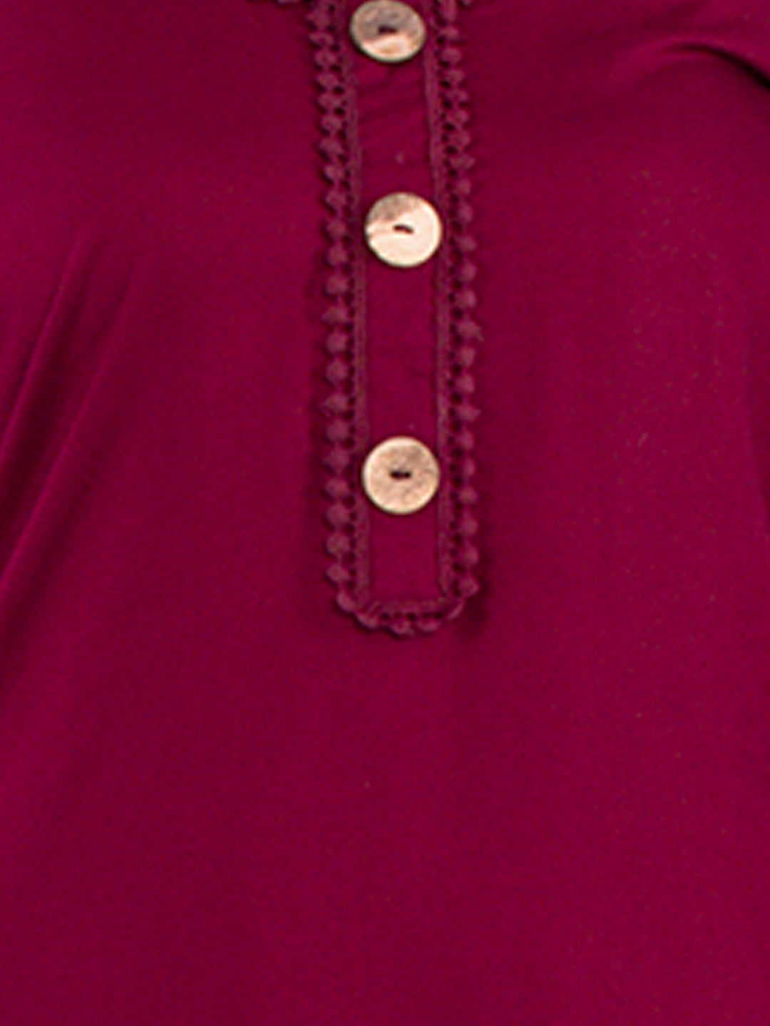 Golden kite Women's Rayon Solid Key Hole Neck Full Length Kurti Palazao and Dupatta Set With Embellished Lace Detail