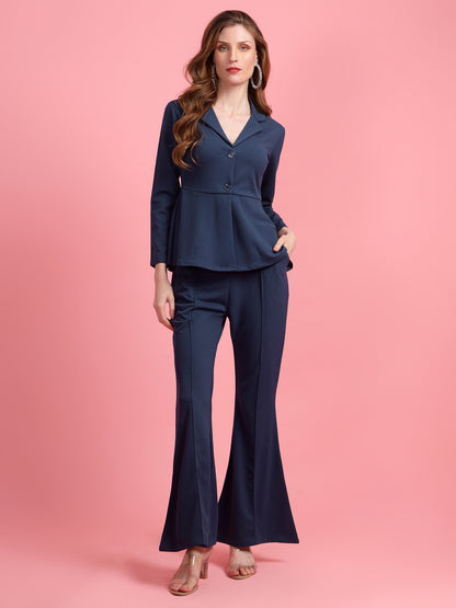 Golden Kite Black Women Solid A-Line Top ,Button Closure Detail