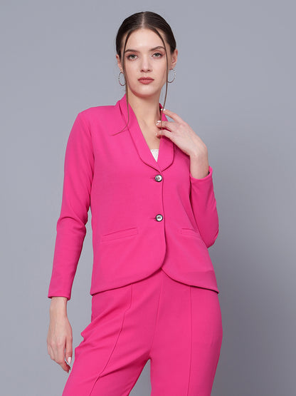 Golden Kite Black
Women Solid Regular Fit Single Breasted Shawl Collar Blazer