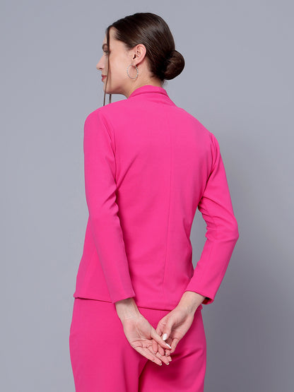 Golden Kite Black
Women Solid Regular Fit Single Breasted Shawl Collar Blazer