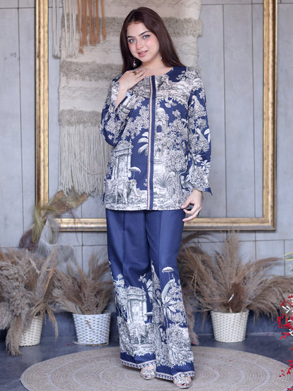 Golden Kite Women Safari Print Co-Ord Set