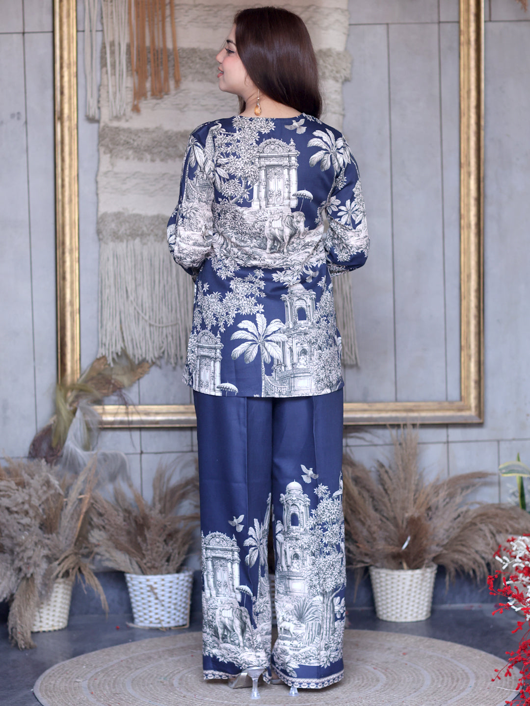 Golden Kite Women Safari Print Co-Ord Set