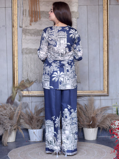 Golden Kite Women Safari Print Co-Ord Set