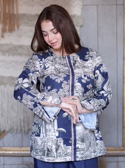 Golden Kite Women Safari Print Co-Ord Set
