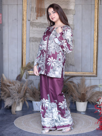 Golden Kite Women Safari Print Co-Ord Set