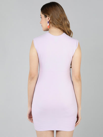 Golden Kite V-neck drape dress