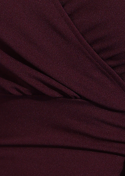 Golden Kite Black V-Neck Sleeveless ruffled Maxi Dress