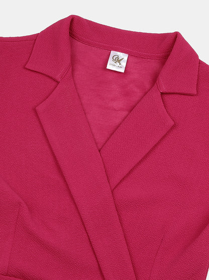 Golden Kite knotch collar wrap dress