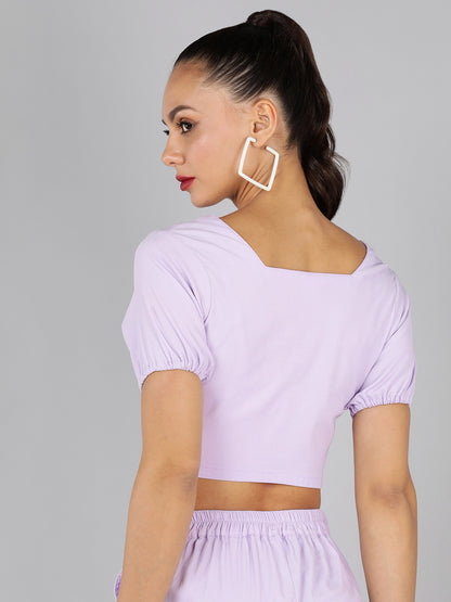 Golden Kite Women Solid Green Sweetheart Neck Front rouching Detail