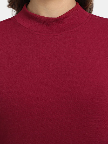 Golden Kite round neck side slit maxi dress